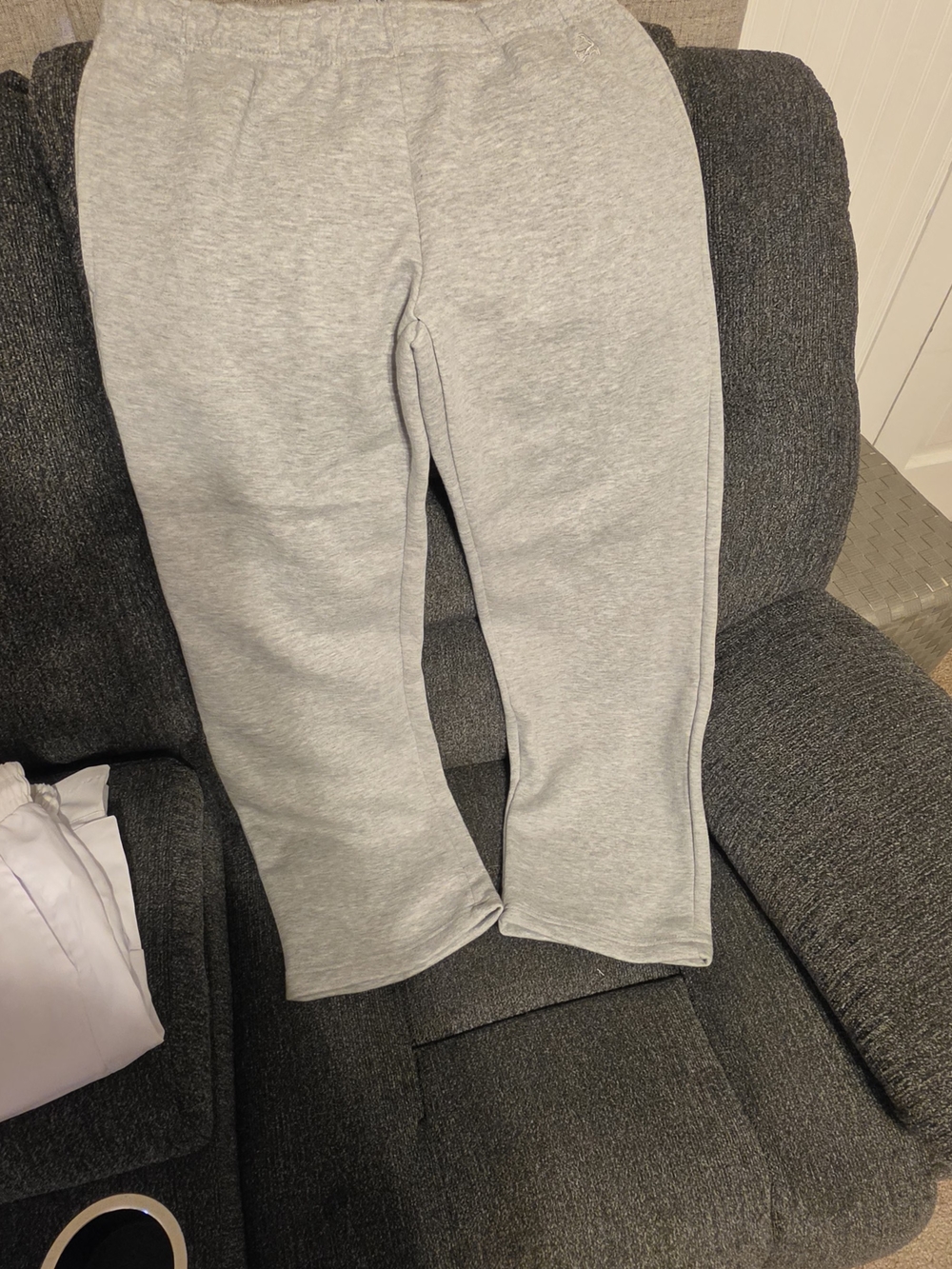 Women’s Gray Fleece Joggers - Relaxed Everyday Sweatpants